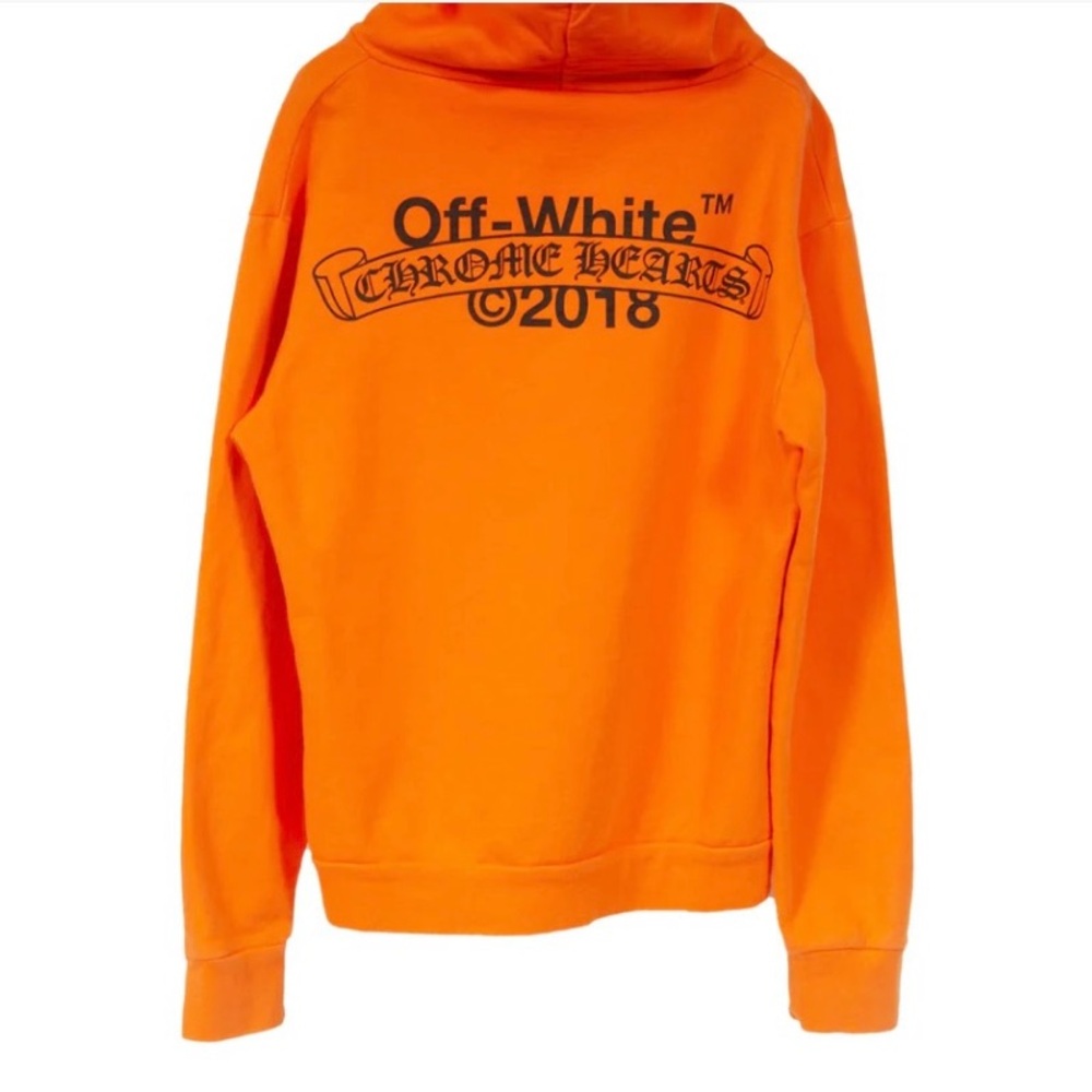 OFF-WHITE x Chrome Hearts 2018 zip up